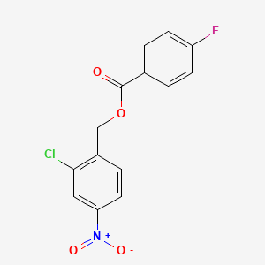 2-chloro-4-nitrobenzyl 4-fluorobenzoate