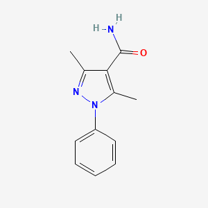 3,5-dimethyl-1-phenyl-1H-pyrazole-4-carboxamide