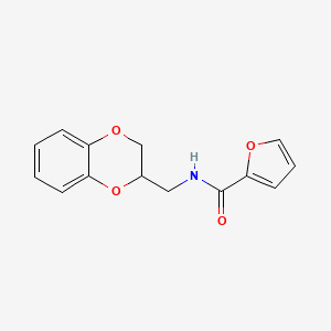 N-(2,3-dihydro-1,4-benzodioxin-2-ylmethyl)-2-furamide