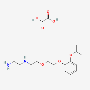 oxalic acid;N'-[2-[2-(2-propan-2-yloxyphenoxy)ethoxy]ethyl]ethane-1,2-diamine