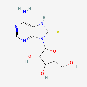 2-(6-Amino-8-sulfanylpurin-9-yl)-5-(hydroxymethyl)oxolane-3,4-diol