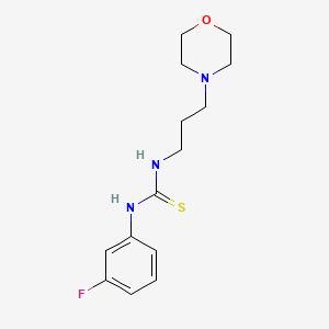 1-(3-Fluorophenyl)-3-[3-(morpholin-4-yl)propyl]thiourea