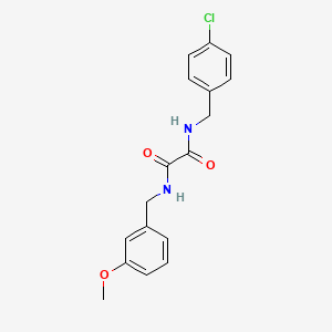 N-(4-chlorobenzyl)-N'-(3-methoxybenzyl)ethanediamide