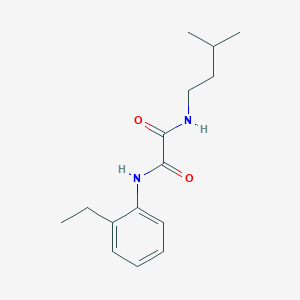 molecular formula C15H22N2O2 B5098418 N-(2-ethylphenyl)-N'-(3-methylbutyl)ethanediamide 