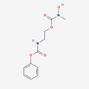 2-[(phenoxycarbonyl)amino]ethyl hydroxy(methyl)carbamate