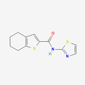 N-(1,3-thiazol-2-yl)-4,5,6,7-tetrahydro-1-benzothiophene-2-carboxamide