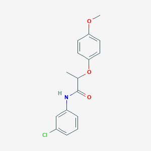 N-(3-chlorophenyl)-2-(4-methoxyphenoxy)propanamide