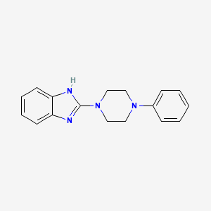 2-(4-phenyl-1-piperazinyl)-1H-benzimidazole