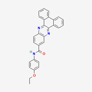 N-(4-ethoxyphenyl)dibenzo[a,c]phenazine-11-carboxamide