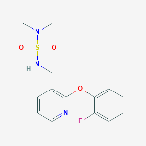 N'-{[2-(2-fluorophenoxy)-3-pyridinyl]methyl}-N,N-dimethylsulfamide