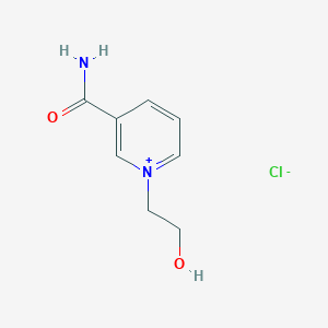 3-Carbamoyl-1-(2-hydroxyethyl)pyridin-1-ium chloride