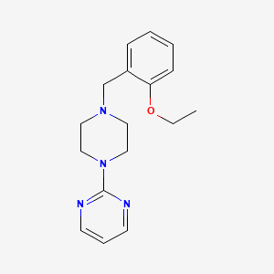 2-[4-(2-ethoxybenzyl)-1-piperazinyl]pyrimidine