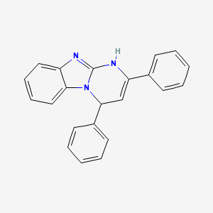 2,4-diphenyl-1,4-dihydropyrimido[1,2-a]benzimidazole