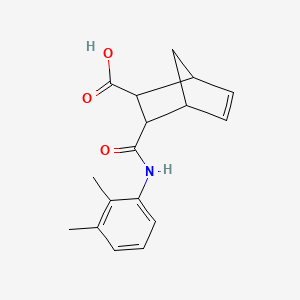 3-[(2,3-DIMETHYLANILINO)CARBONYL]BICYCLO[2.2.1]HEPT-5-ENE-2-CARBOXYLIC ACID