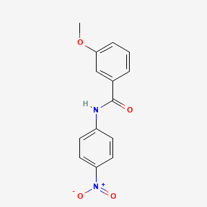 molecular formula C14H12N2O4 B5099136 3-methoxy-N-(4-nitrophenyl)benzamide CAS No. 62507-49-7