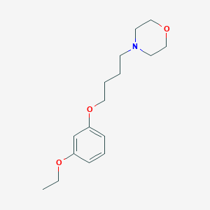 4-[4-(3-ethoxyphenoxy)butyl]morpholine