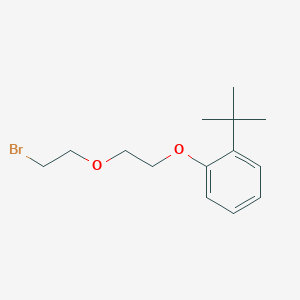 1-[2-(2-bromoethoxy)ethoxy]-2-tert-butylbenzene