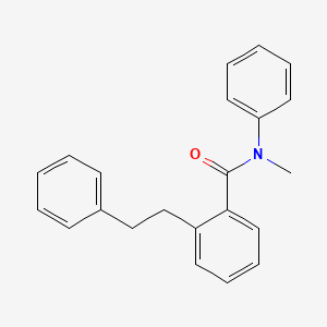 N-methyl-N-phenyl-2-(2-phenylethyl)benzamide