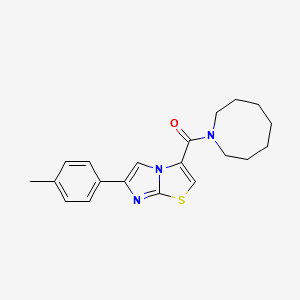 3-(1-azocanylcarbonyl)-6-(4-methylphenyl)imidazo[2,1-b][1,3]thiazole