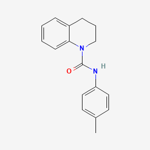 molecular formula C17H18N2O B5100252 N-(4-methylphenyl)-3,4-dihydro-1(2H)-quinolinecarboxamide 