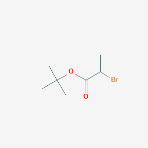 molecular formula C7H13BrO2 B051003 叔丁醇 2-溴丙酸酯 CAS No. 39149-80-9