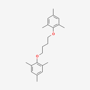 molecular formula C22H30O2 B5100341 1,1'-[1,4-butanediylbis(oxy)]bis(2,4,6-trimethylbenzene) 