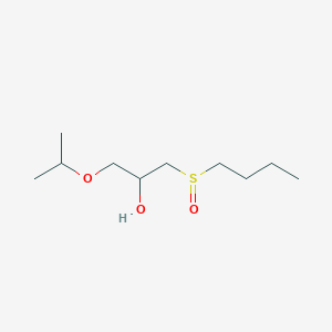 molecular formula C10H22O3S B5100353 1-(butylsulfinyl)-3-isopropoxy-2-propanol 