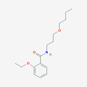 molecular formula C16H25NO3 B5100360 N-(3-butoxypropyl)-2-ethoxybenzamide 