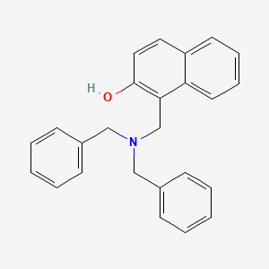 molecular formula C25H23NO B5100655 1-[(dibenzylamino)methyl]-2-naphthol CAS No. 6341-75-9