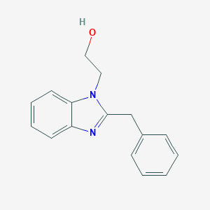 molecular formula C16H16N2O B510081 Ethanol, 2-(2-benzyl-1-benzimidazolyl)- CAS No. 347341-80-4