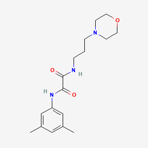 N-(3,5-dimethylphenyl)-N'-[3-(4-morpholinyl)propyl]ethanediamide