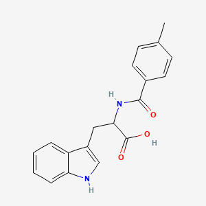 N-(4-methylbenzoyl)tryptophan