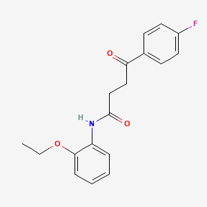 N-(2-ethoxyphenyl)-4-(4-fluorophenyl)-4-oxobutanamide