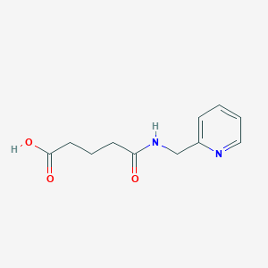 5-Oxo-5-[(2-pyridinylmethyl)amino]pentanoic acid