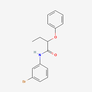 N-(3-bromophenyl)-2-phenoxybutanamide