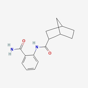 N-[2-(aminocarbonyl)phenyl]bicyclo[2.2.1]heptane-2-carboxamide