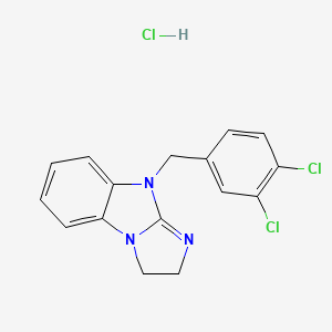 9-(3,4-dichlorobenzyl)-2,9-dihydro-3H-imidazo[1,2-a]benzimidazole hydrochloride