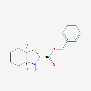 B051018 (2R,3aS,7aS)-Octahydro-1H-indole-2-carboxylic acid benzyl ester CAS No. 752955-02-5