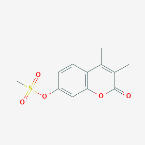 3,4-dimethyl-2-oxo-2H-chromen-7-yl methanesulfonate