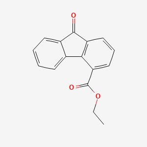 molecular formula C16H12O3 B5102040 ethyl 9-oxo-9H-fluorene-4-carboxylate CAS No. 5447-75-6