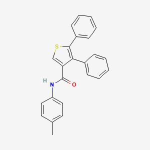 N-(4-methylphenyl)-4,5-diphenyl-3-thiophenecarboxamide