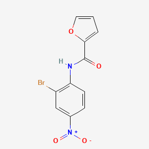 N-(2-bromo-4-nitrophenyl)-2-furamide