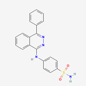 4-[(4-phenyl-1-phthalazinyl)amino]benzenesulfonamide