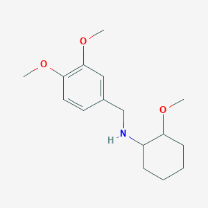 molecular formula C16H25NO3 B5102779 N-(3,4-dimethoxybenzyl)-2-methoxycyclohexanamine oxalate 