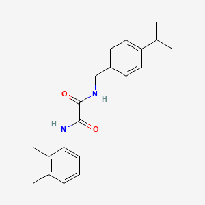molecular formula C20H24N2O2 B5102850 N-(2,3-dimethylphenyl)-N'-(4-isopropylbenzyl)ethanediamide 