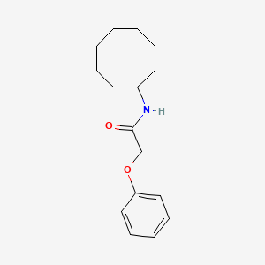 molecular formula C16H23NO2 B5103206 N-cyclooctyl-2-phenoxyacetamide 