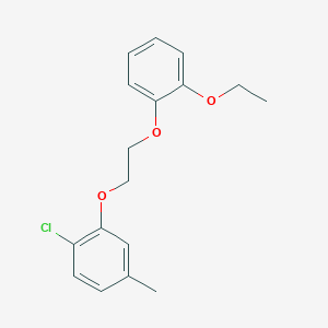 1-chloro-2-[2-(2-ethoxyphenoxy)ethoxy]-4-methylbenzene