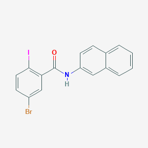 5-bromo-2-iodo-N-2-naphthylbenzamide