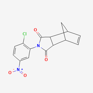 4-(2-chloro-5-nitrophenyl)-4-azatricyclo[5.2.1.0~2,6~]dec-8-ene-3,5-dione