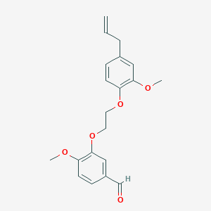 3-[2-(4-allyl-2-methoxyphenoxy)ethoxy]-4-methoxybenzaldehyde